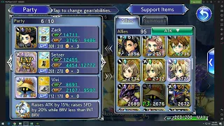 DFFOO GL Ramuh Summon Board Farming Tutorial