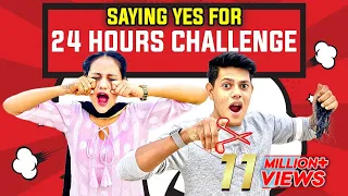 রাকিব তার ছোট বোনের চুল কেটে দিলো | SAYING Yes To My Brother For 24 Hrs Challenge | Rakib Hossain