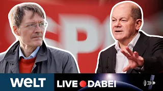 LAUTERBACH WIRD GESUNDHEITSMINISTER: Olaf Scholz stellt seine SPD-Minister vor | WELT Live dabei