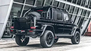 NEW BRABUS 800 XLP Superblack | Crazy Pickup based on the AMG G63