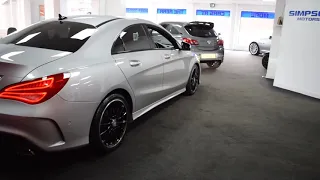 2015 65 MERCEDES BENZ CLA 2.1 CLA220 CDI AMG SPORT 4d 170 BHP