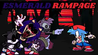 FNF Emeralds Rampage (Starman Slaughter But Sonic.exe Sings It 🖤🎶🎶)