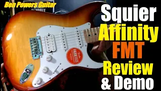 Squier Affinity Stratocaster FMT HSS 2023 - Full Review / Demo - Sienna Sunburst