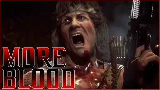 Mortal Kombat 11: Rambo vs. Kano - More Blood