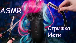 ASMR Blue Yeti HairCut🦧✂️ (Hairdresser Role Play)