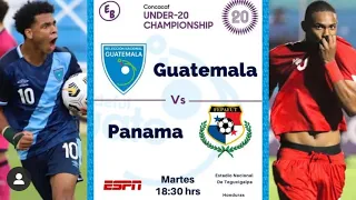 Previa del partido Guatemala vrs Panama