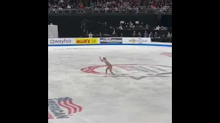 Amber Glenn’s winning triple axel at the 2024 U.S. Figure Skating Championships