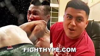 TEAM GARCIA REACTS TO CRAZY LAST-SECOND ELBOW KNOCKOUT BY PANTERA RODRIGUEZ ON KOREAN ZOMBIE