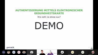 gematik: Fachkonferenz Sichere App Entwicklung - Authentisierung elektronische Gesundheitskarte