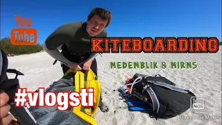 KITEBOARDING IN MEDEMBLIK & MIRNS  #vlogsti #kiteboarding