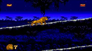 1994 The Lion King SEGA Genesis Old School retro game playthrough