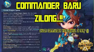 COMMANDER BARU ZILONG..!! MAU MYTHIC?!? SEBENTARA AJA GUYS! - MAGIC CHESS - Mobile Legends Bang Bang