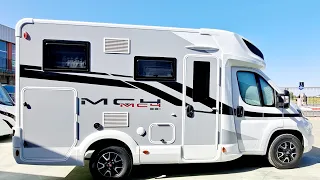 Camper compatto 5.99 Fiat Ducato Mclouis Mc4 331 con basculante e garage bagno e doccia separata