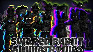[FNAF] - speed edit - swapped burnt animatronics