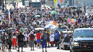 Hundreds walk with Opal Lee, celebrate first year that Juneteenth is a national holiday