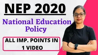 NEP 2020 | National Education Policy | CTET/REET 2022 CDP PEDAGOGY | CDP SHORTS BY RUPALI JAIN