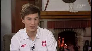 Kamil Stoch mistrzem olimpijskim - zobacz cały wywiad!