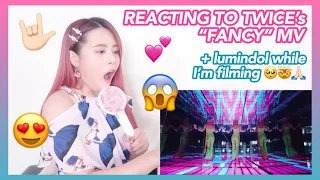 Reacting to TWICE (트와이스)'s FANCY MV (EXPERIENCED EARTHQUAKE WHILE FILMING 🤯🥺😭) | Eunice Santiago