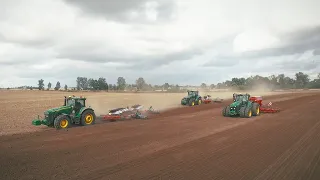 Orka & Siew rzepaku 2021 | 5x John Deere | Sowing in Poland