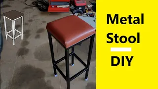 Beginner Built Metal Bar Stool