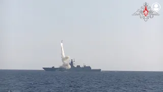 Срочно! Минобороны России опубликовало видео с запуском гиперзвуковой ракеты «Циркон»!