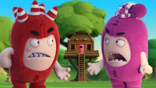 Brand New Oddbods | Storm in a Treehouse | Funny Cartoons For Kids