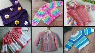 Beautiful Crochet baby Girls Cardigans/ Sweaters Designs Ideas