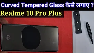 Realme 10 Pro Plus Uv Tempered Glass | Curved Screen Guard | Realme 10 Pro plus