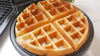 Perfect homemade Waffle​ Easy and Crispy​