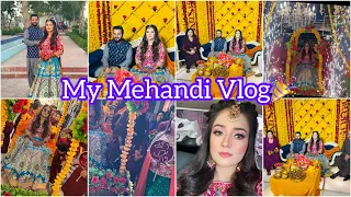 My Mehandi Vlog🎊🎉