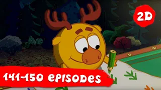 KikoRIKI 2D Cartoons | Full Episodes collection (Episodes 141-150) | for Kids | en