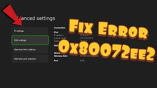 How To Fix Xbox Series X / Xbox One Error Code 0x80072ee2 - (Quick Fix!)