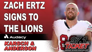 Zach Ertz Signs With Lions, Gotta Love This Team