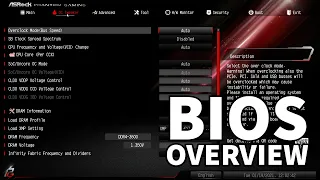 ASRock X570 PG Velocita BIOS Overview