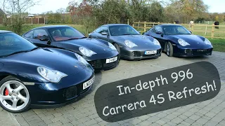Refreshing 4x 996 Carrera 4S' in Detail Prior To Sale - FGP Prep Book EP21