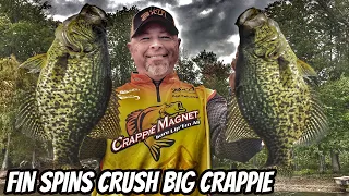 FIN SPINS CRUSH CRAPPIE- How To Fish These Baits