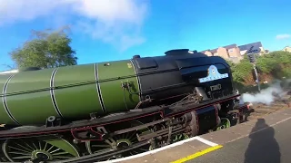 Railtours and Trains at Llandudno Junction 4/5/19 (Go Pro)