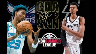 Top 8 | Charlotte Hornets vs San Antonio Spurs |  2023 NBA Summer League