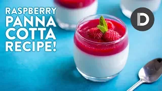 How to make... Raspberry Panna Cotta!