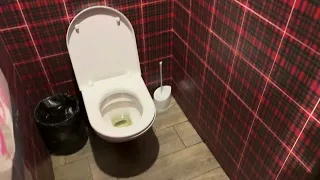Туалет в клубе Glastonberry