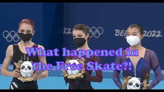 2022 Olympic Women's Figure Skating Free Skate - Major Jumping Elemental Analysis