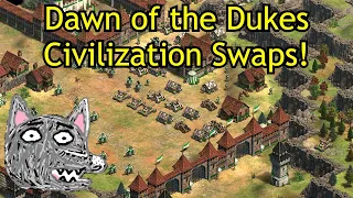 AoE2: DE Dawn of the Dukes | Campaign Civ Swaps!
