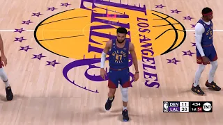 NBA 2K23 West Conf. Finals Mode | Lakers vs Nuggets Game 4 | Ultra Realistic Simulation