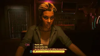 Alex learns the truth & threatens V after the ending - Cyberpunk 2077 Phantom Liberty