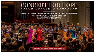 Concert for Hope - Amjad Ali Khan - Amaan Ali Bangash - Ayaan Ali Bangash - Conducted by Tsung yeh