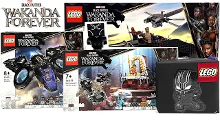 ALL LEGO Marvel Black Panther:Wakanda Forever 76211,76212,76213,76214  Compilation/Collection
