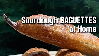 How to make Sourdough Baguettes at Home. | by JoyRideCoffee