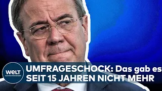 BUNDESTAGSWAHL 2021: Umfrageschock für Armin Laschet! Das gab es seit 15 Jahren nicht mehr