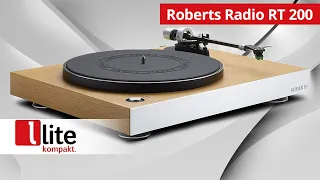 Roberts Radio RT200   - moderner Plattenspieler mit coolen Extras