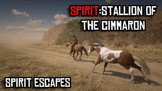 Spirit escapes||Spirit:Stallion of the Cimmaron Movie in Red Dead Redemption 2